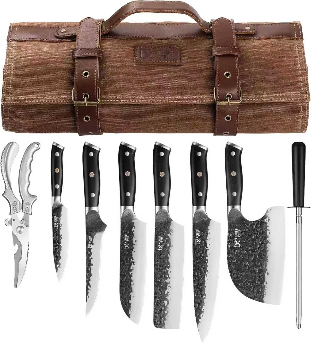 Chef Knife Set - XCHIEF PRO Knife Set Chef Knife Set 